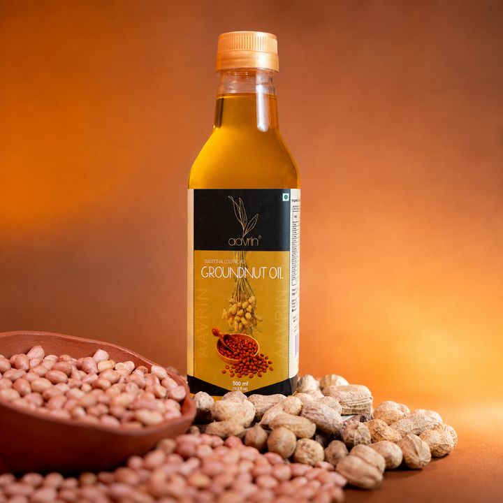 Traditional Cold Pressed Groundnut Oil – 500ml