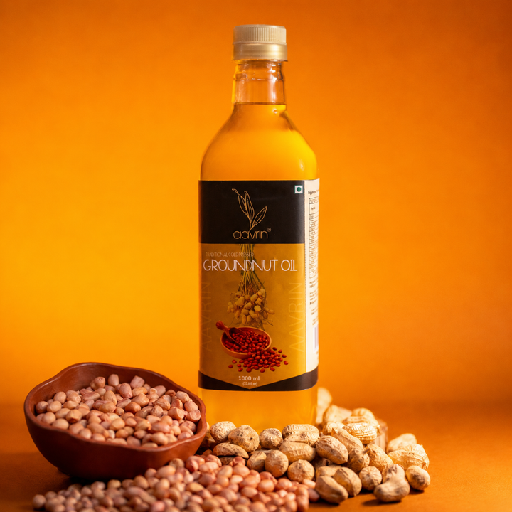 Traditional Cold Pressed Groundnut Oil – 1L